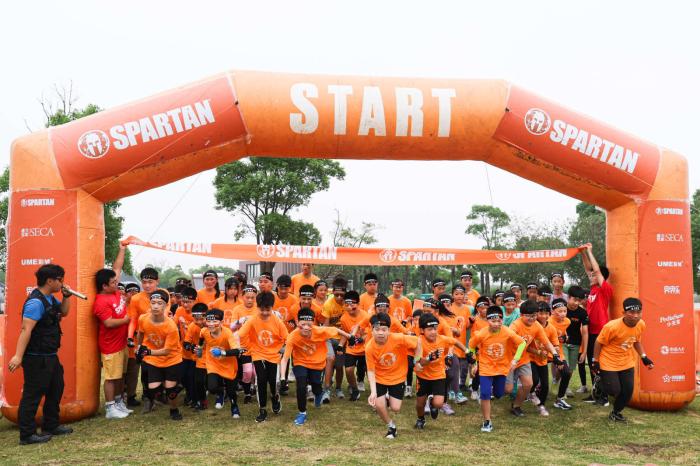 2023斯巴达勇士儿童上海站收官 王泓钦王子今斩获