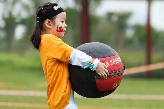 2023斯巴达勇士儿童上海站收官 王泓钦王子今斩获