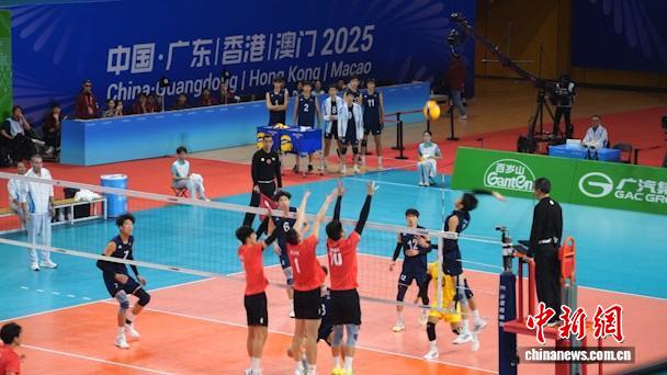 浙江男排U20首夺全运会冠军，决赛力克江苏队